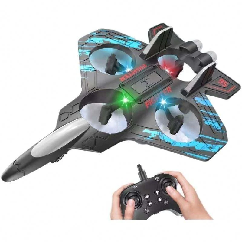 Jet fighter drone, RC jet plane, remote control airplane, fighter aircraft toy
